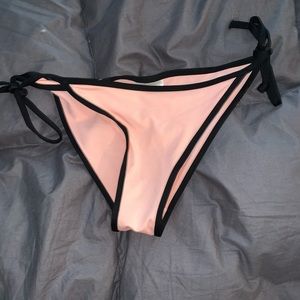 Pink bikini bottoms